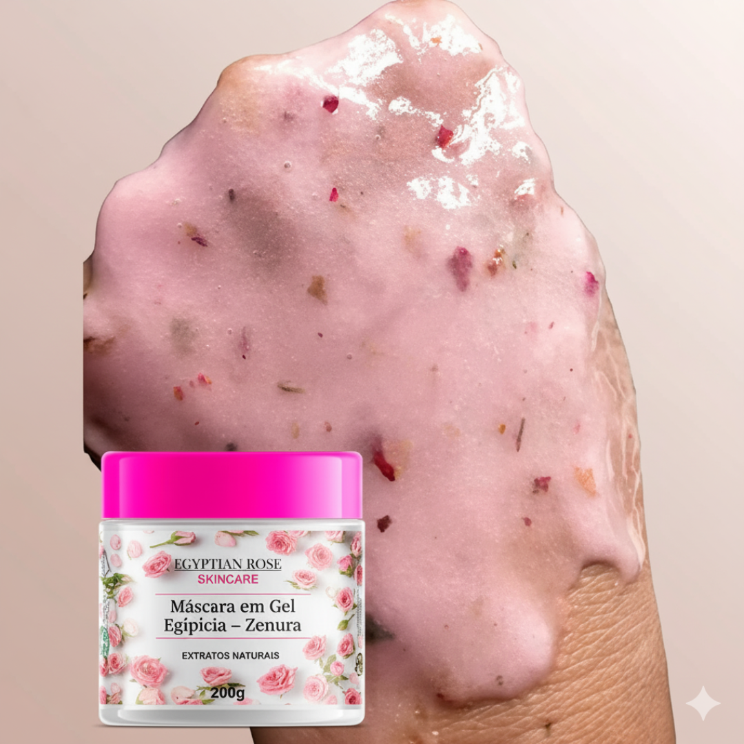 máscara em gel egípcia