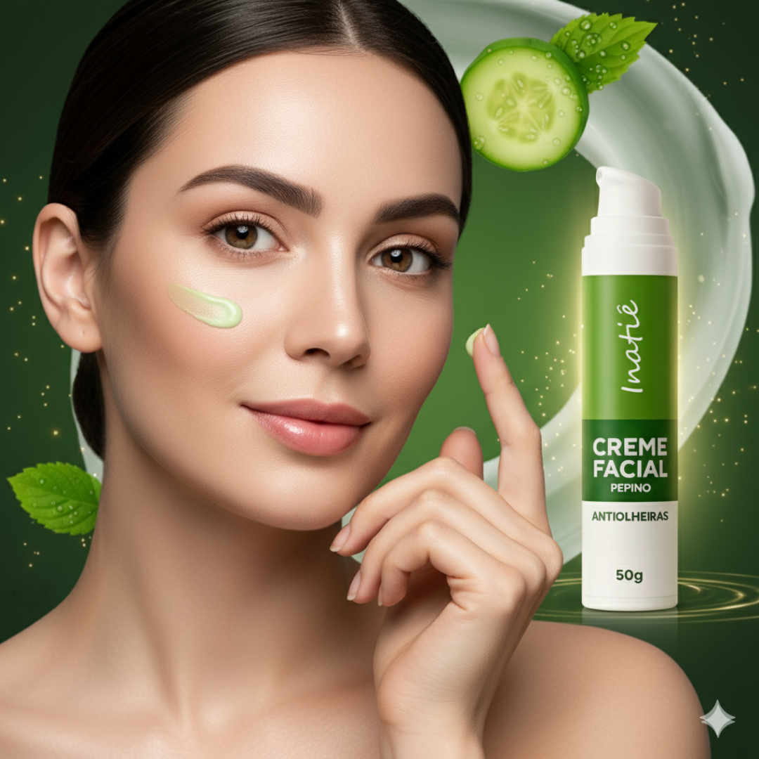 Creme Facial Antiolheiras