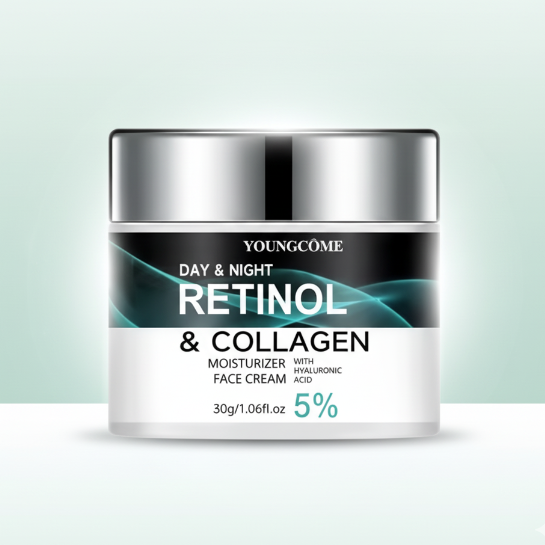 Creme Hidratante Dia e Noite - Retinol + Colágeno + Vitamina E