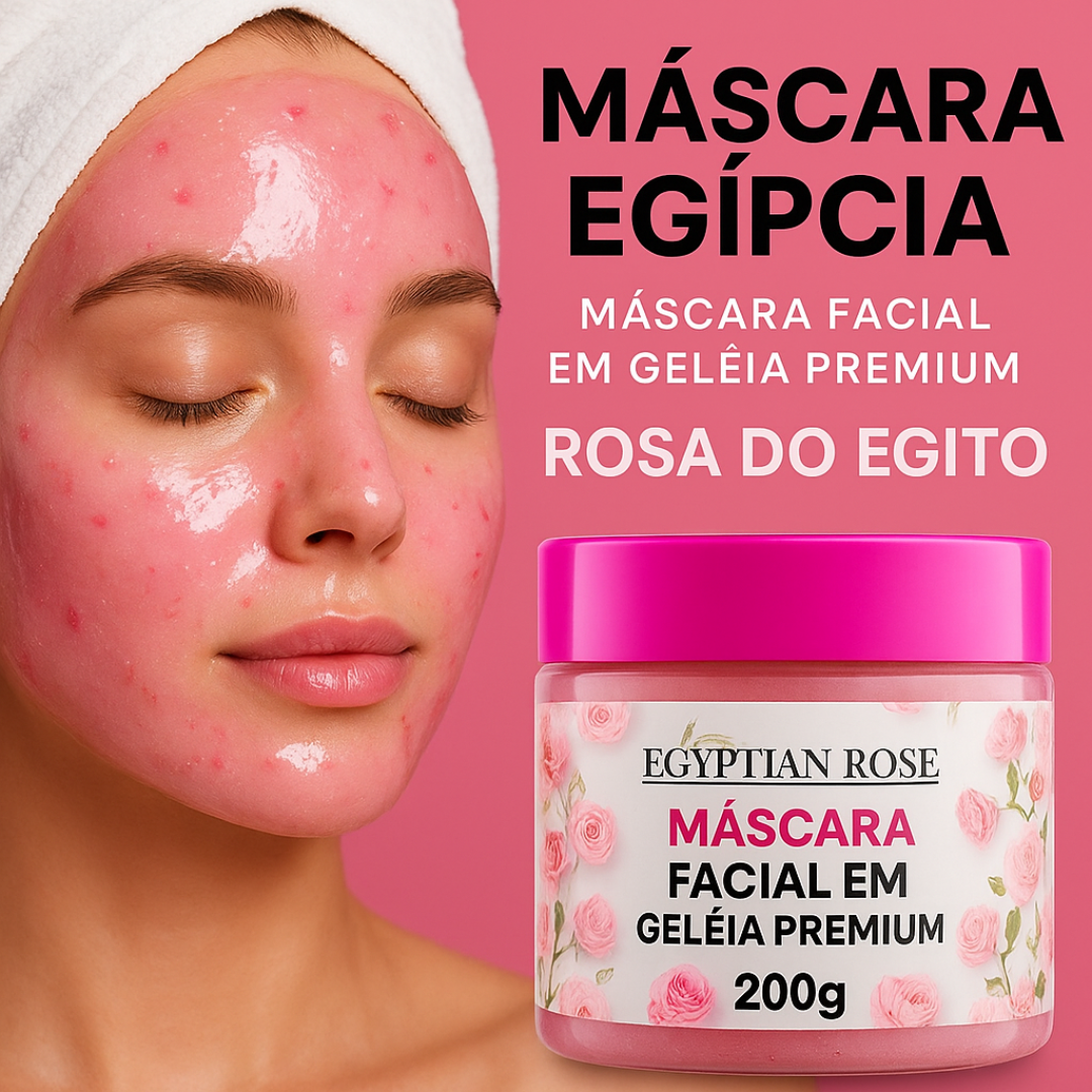 máscara em gel egípcia