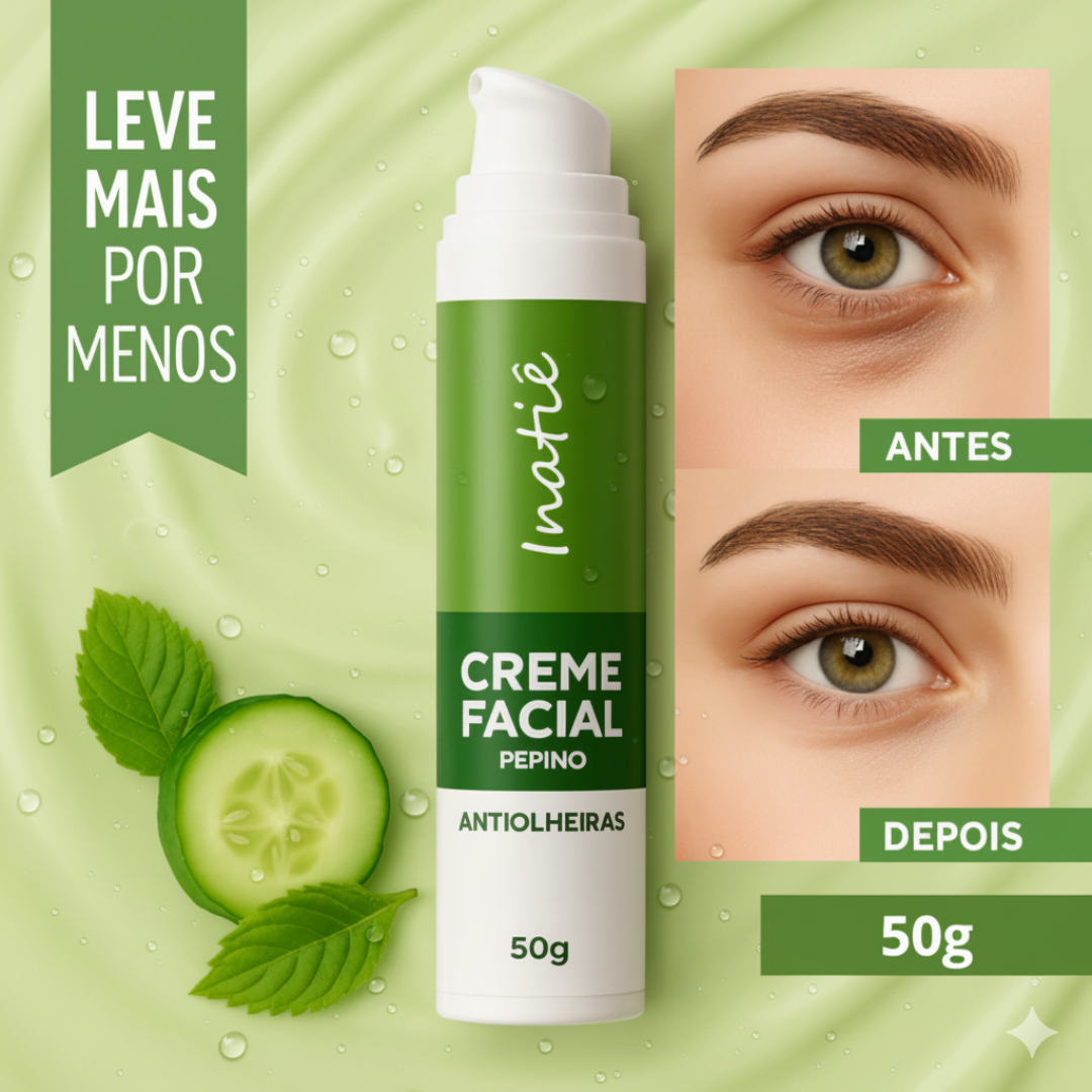 Creme Facial Antiolheiras