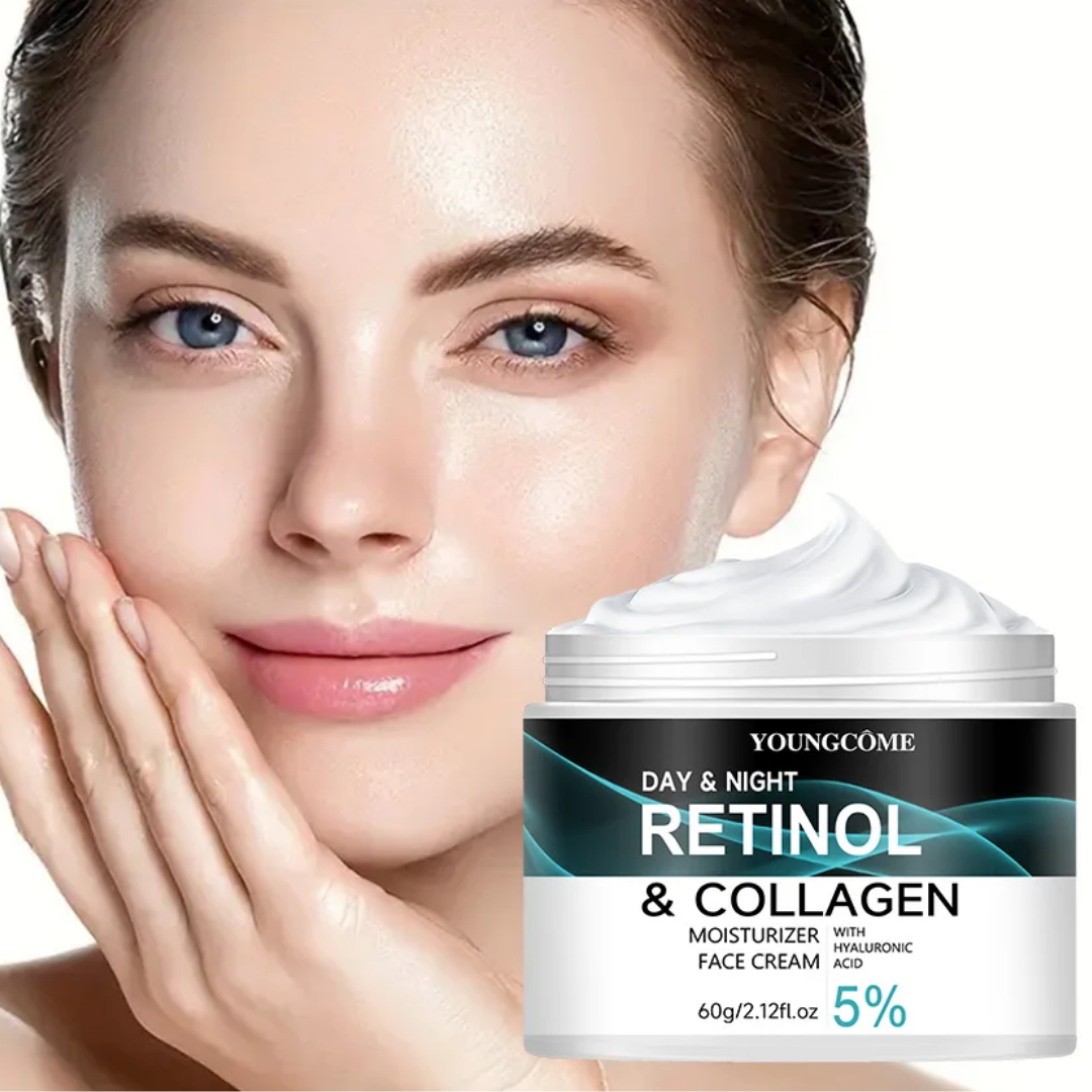 Creme Hidratante Dia e Noite - Retinol + Colágeno + Vitamina E