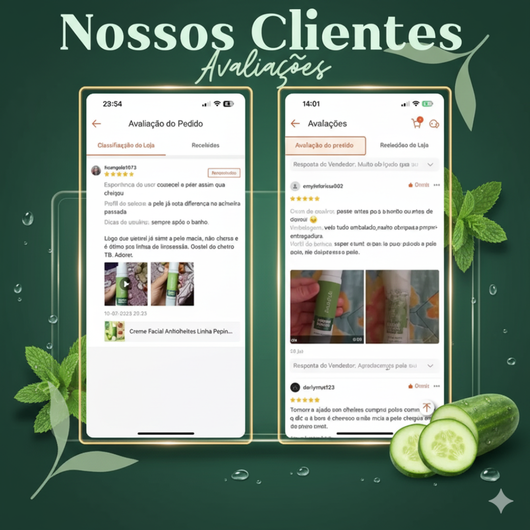 Creme Facial Antiolheiras