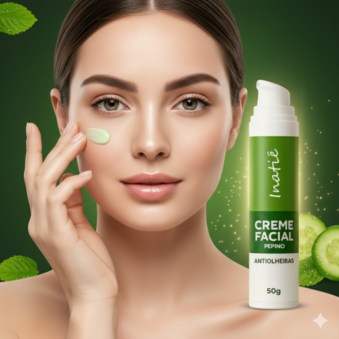Creme Facial Antiolheiras