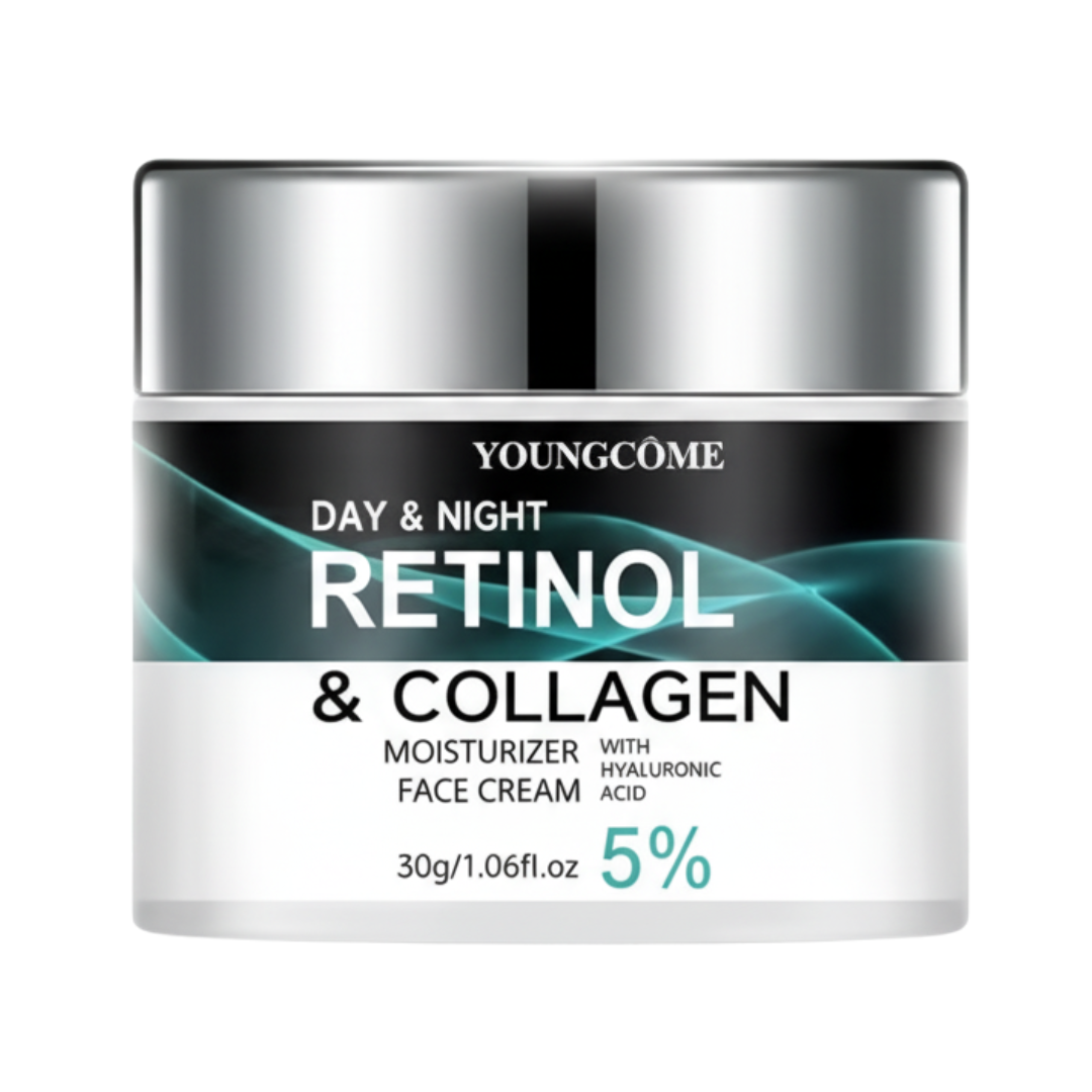 Creme Hidratante Dia e Noite - Retinol + Colágeno + Vitamina E