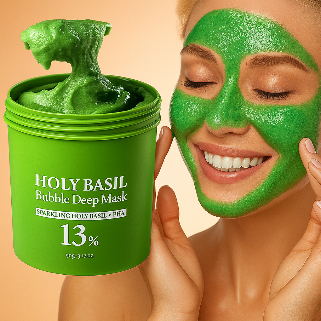 Holy Basil - Máscara Facial de Manjericão