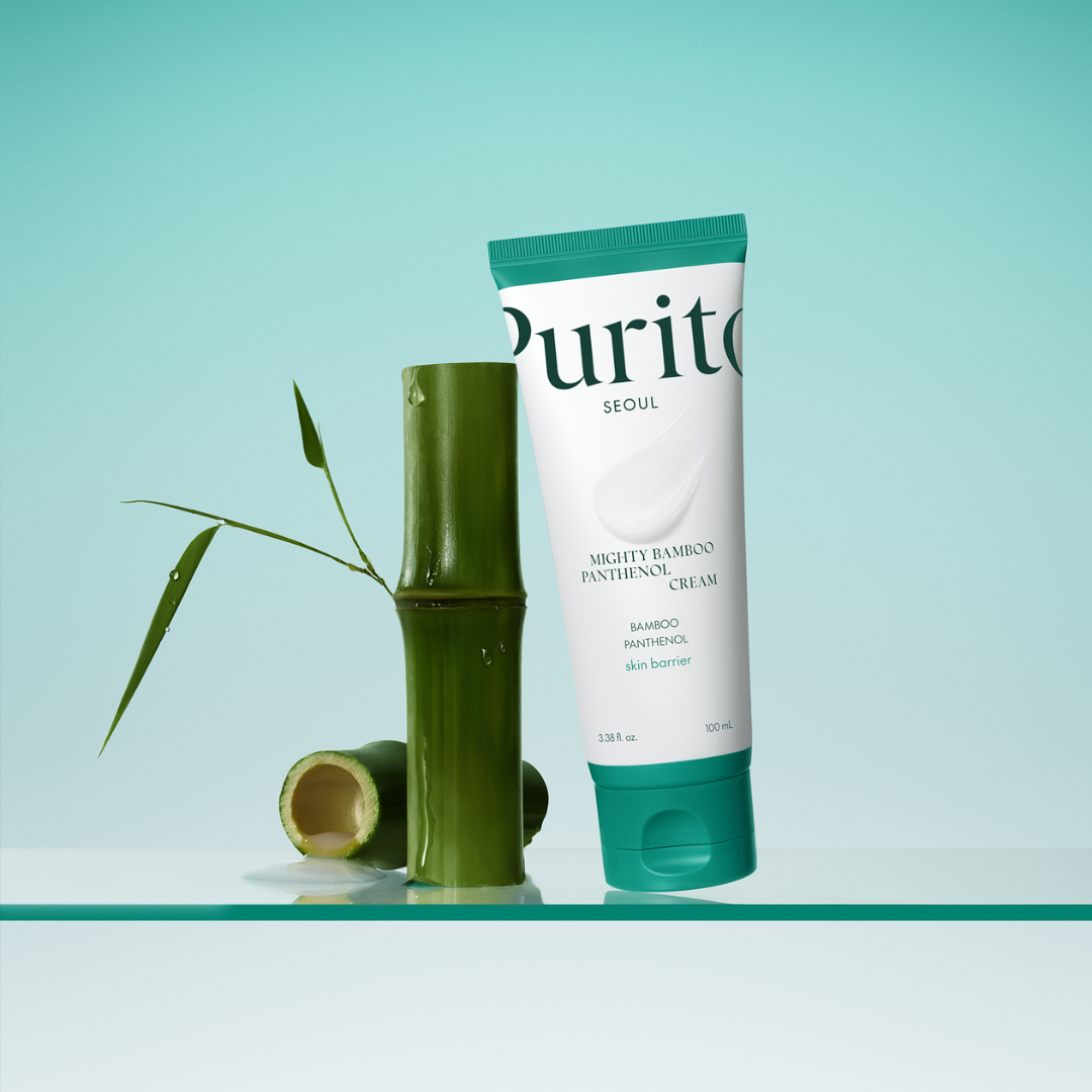 Purito Seoul - Creme Facial Calmante de Pantenol - Mighty Bamboo Panthenol