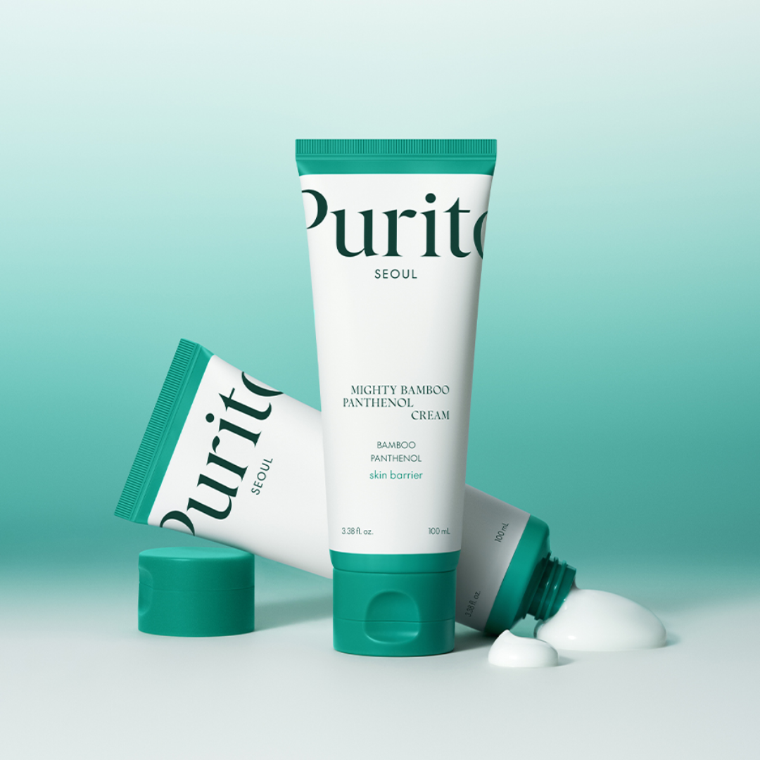 Purito Seoul - Creme Facial Calmante de Pantenol - Mighty Bamboo Panthenol