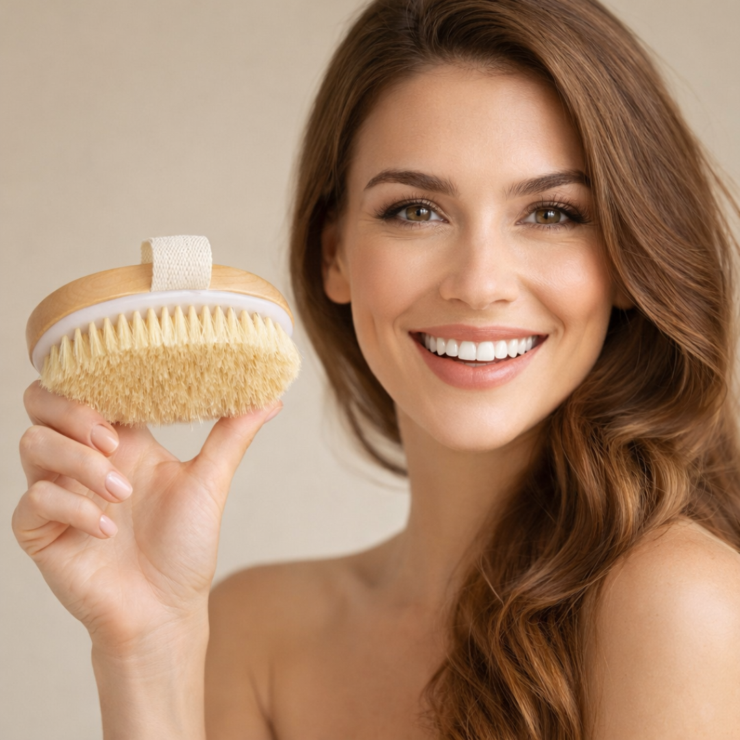 Escova Seca Para Esfoliação Corporal