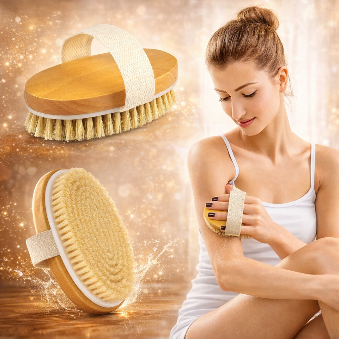 Escova Seca Para Esfoliação Corporal