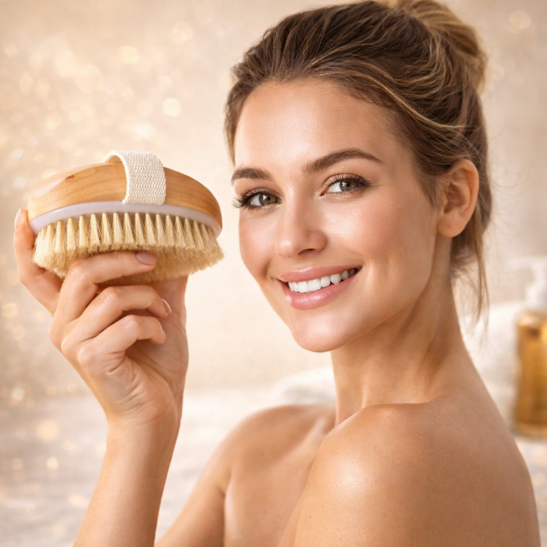 Escova Seca Para Esfoliação Corporal
