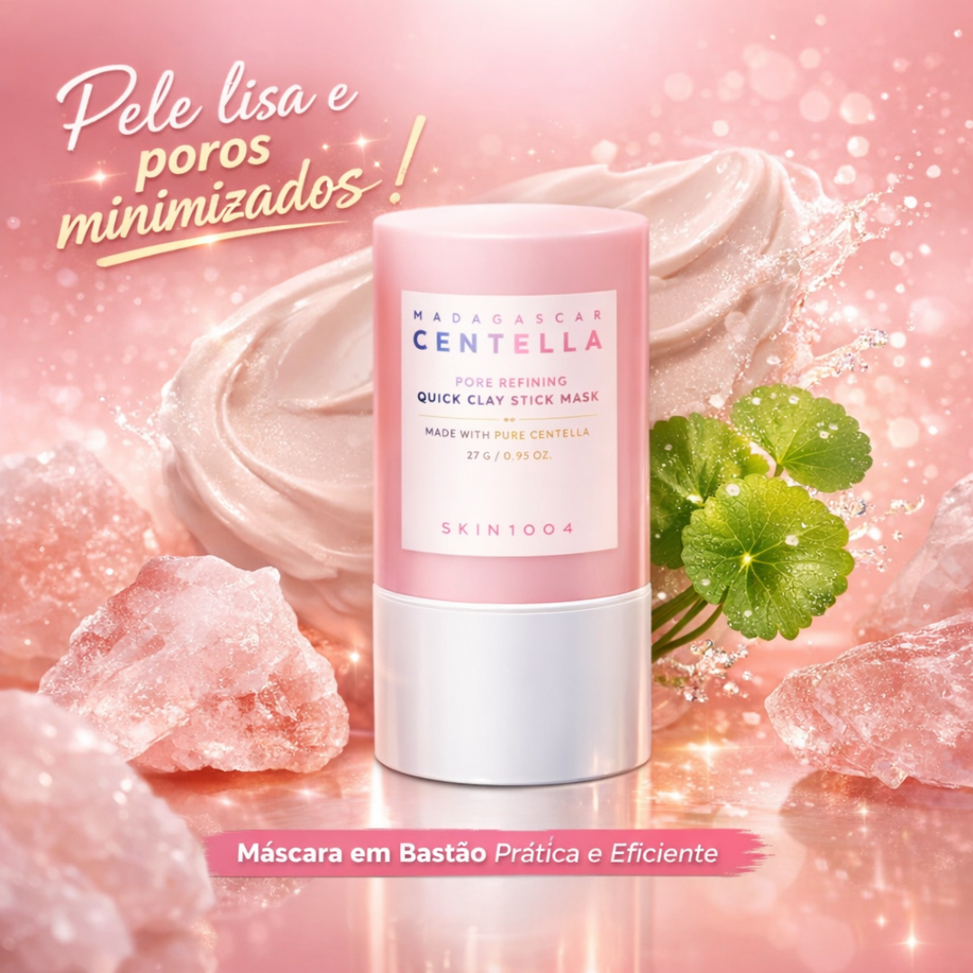 Skin1004 Poremizing Quick Clay Stick Mask - Madagascar Centella - Máscara Facial em Bastão