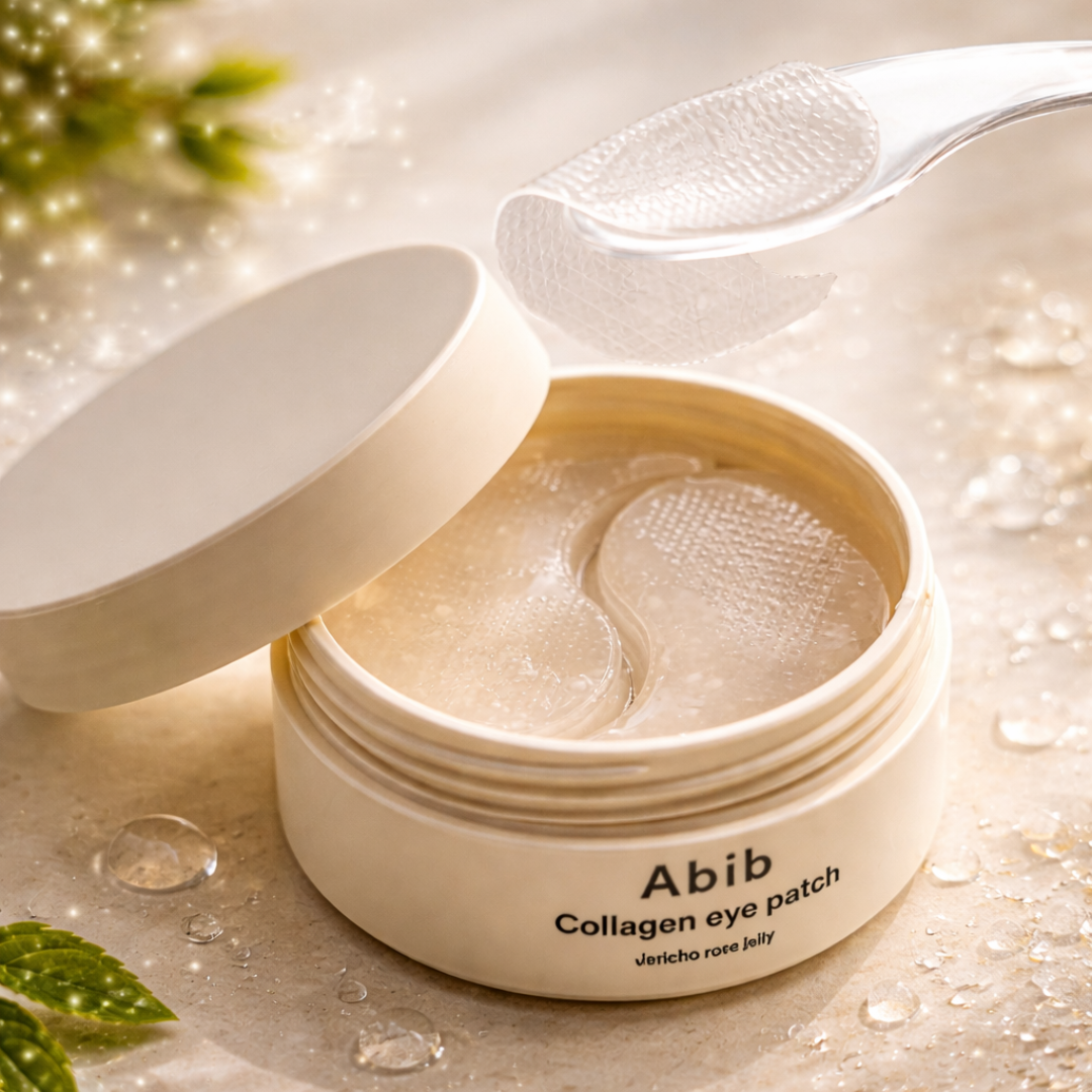 Abib Collagen Eye Patch - Jericho Rose Jelly - Máscara de Olhos com Colágeno