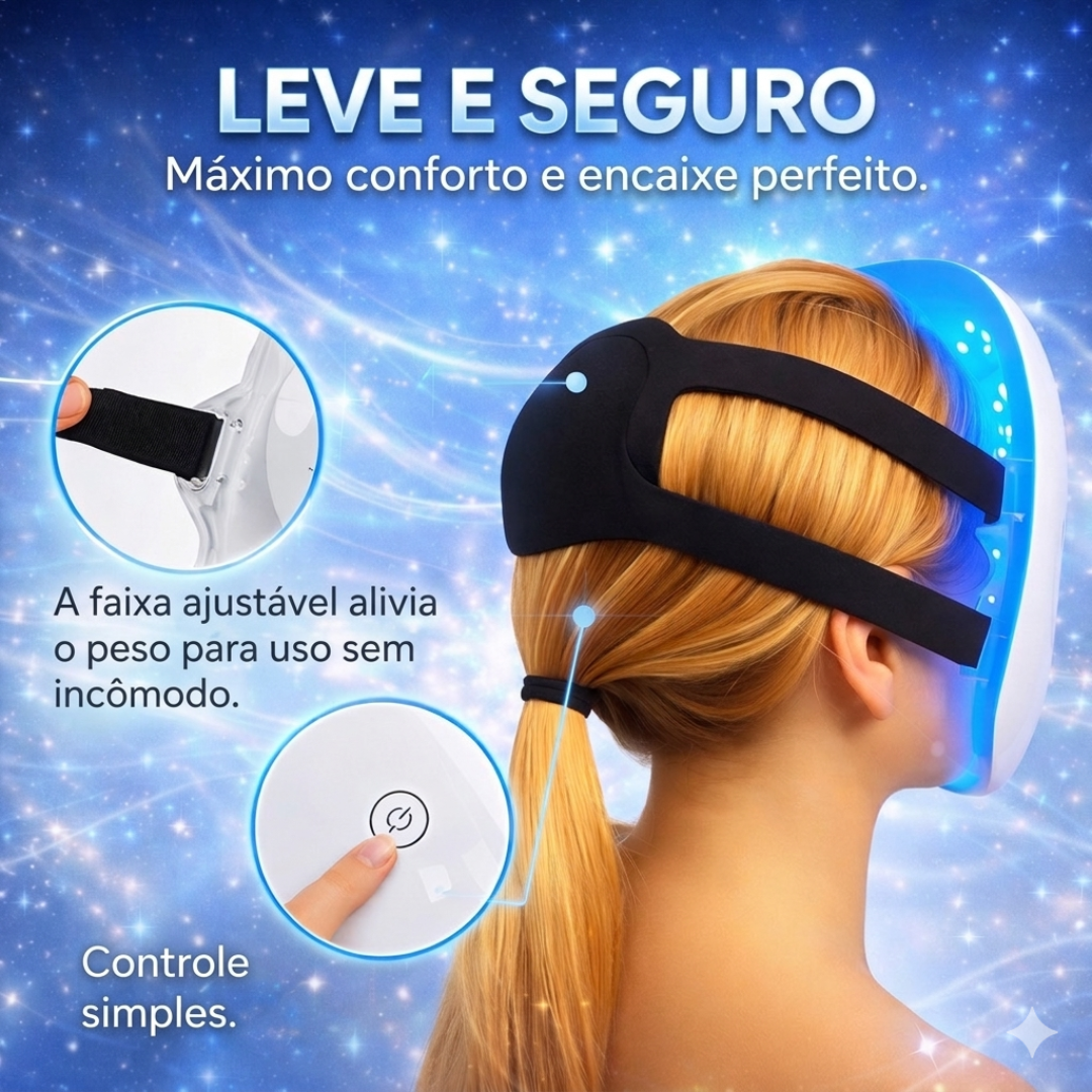 Máscara de LED Facial - Fototerapia