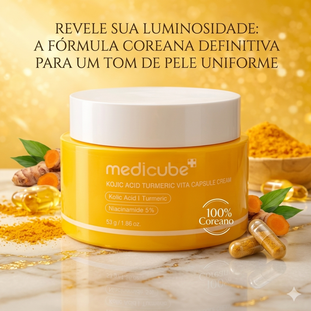 Medicube Kojic Acid Turmeric Vita Capsule Cream