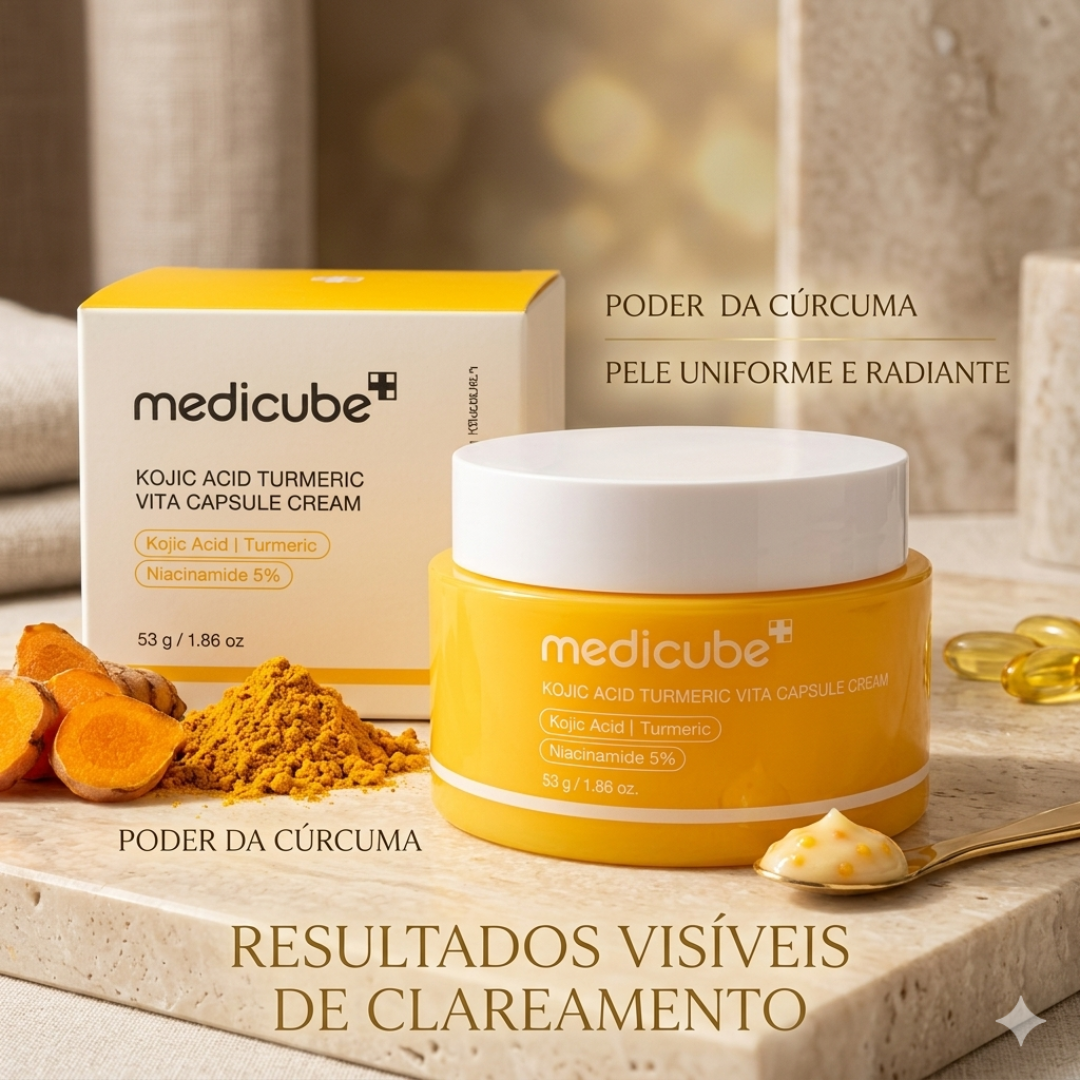 Medicube Kojic Acid Turmeric Vita Capsule Cream