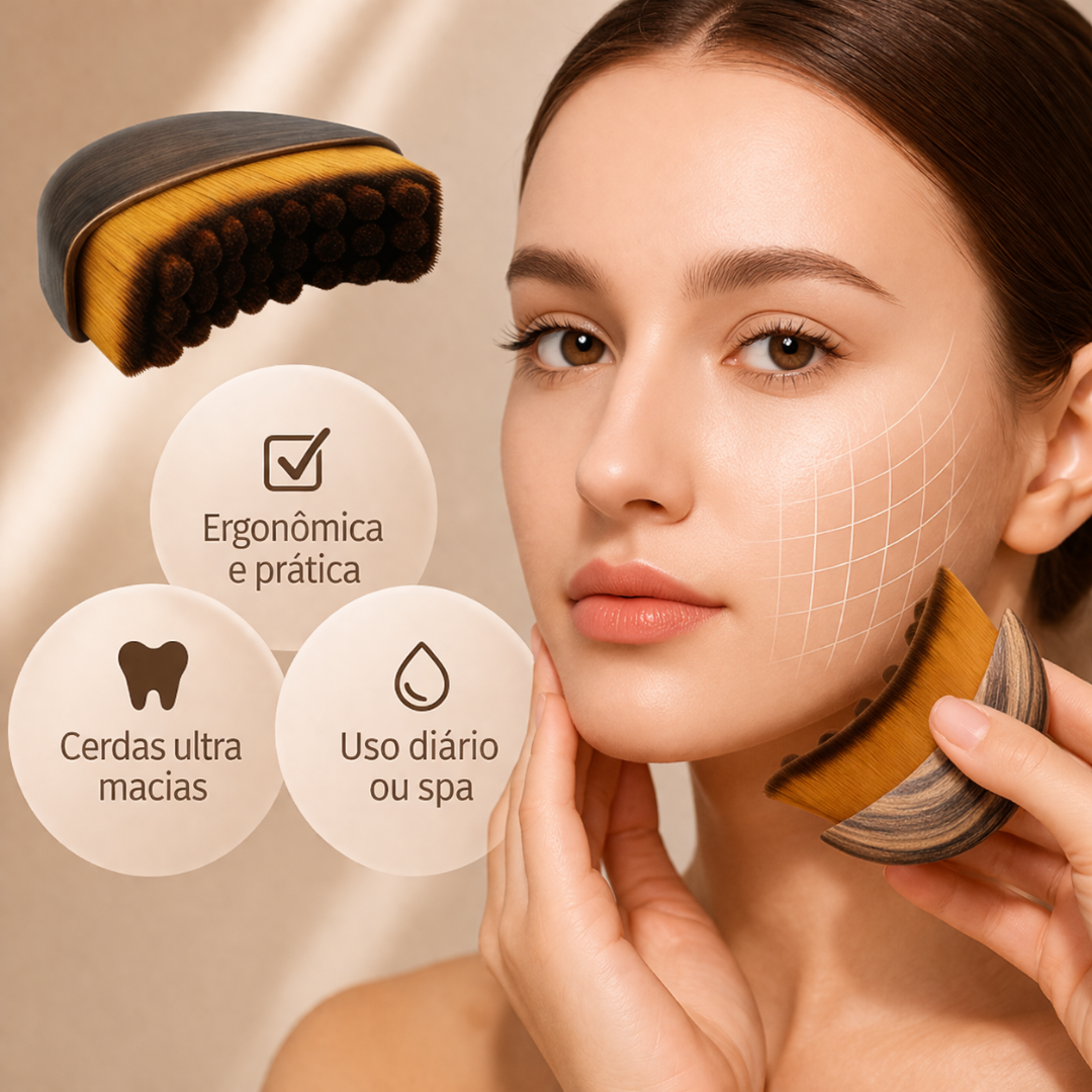 Escova Facial - Drenagem Linfática