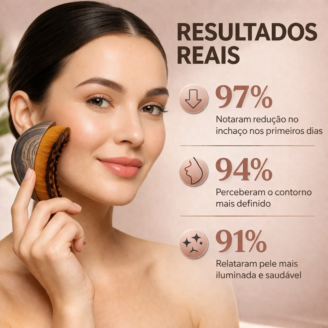 Escova Facial - Drenagem Linfática