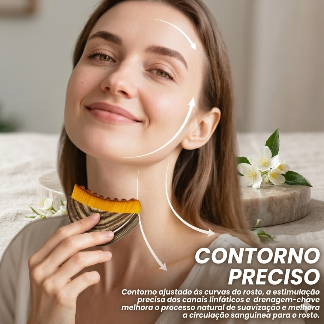 Escova Facial - Drenagem Linfática