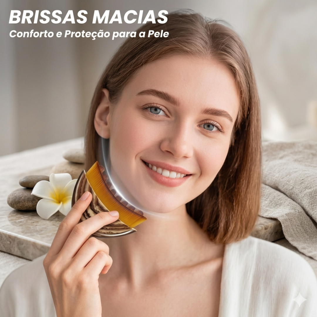 Escova Facial - Drenagem Linfática
