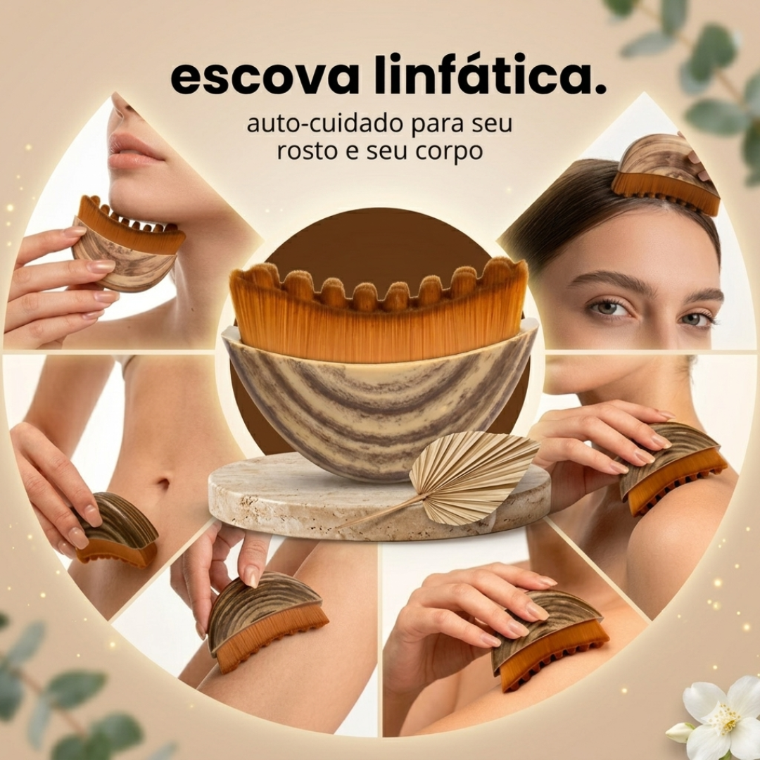 Escova Facial - Drenagem Linfática