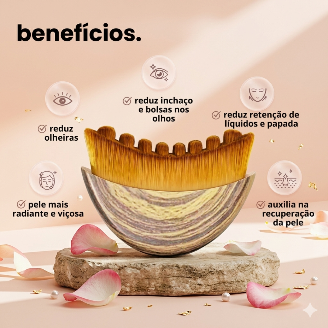 Escova Facial - Drenagem Linfática