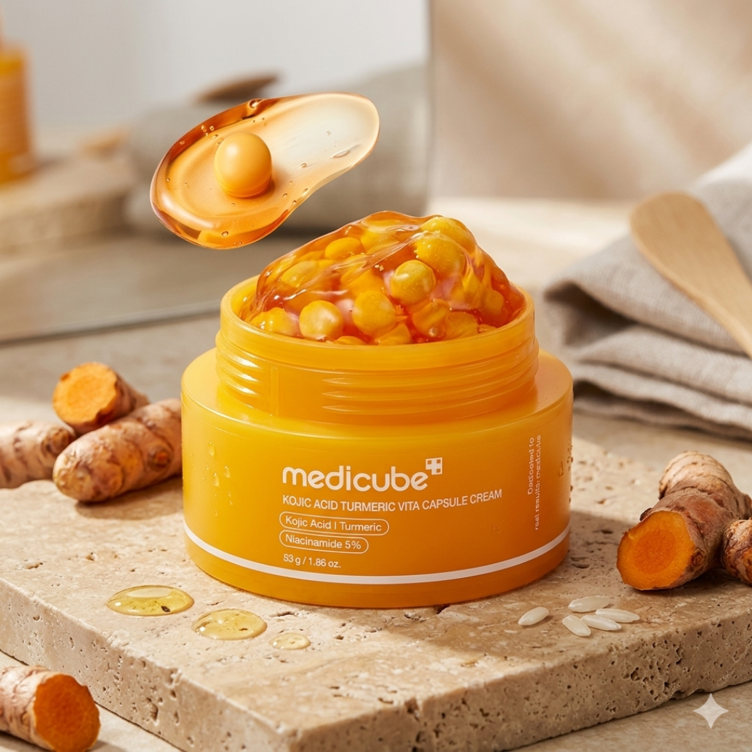 Medicube Kojic Acid Turmeric Vita Capsule Cream