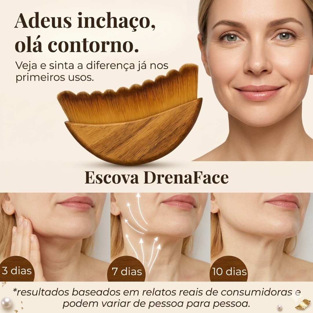 Escova Facial - Drenagem Linfática