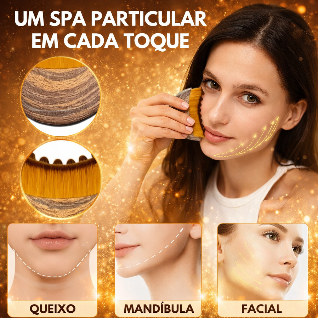 Escova Facial - Drenagem Linfática