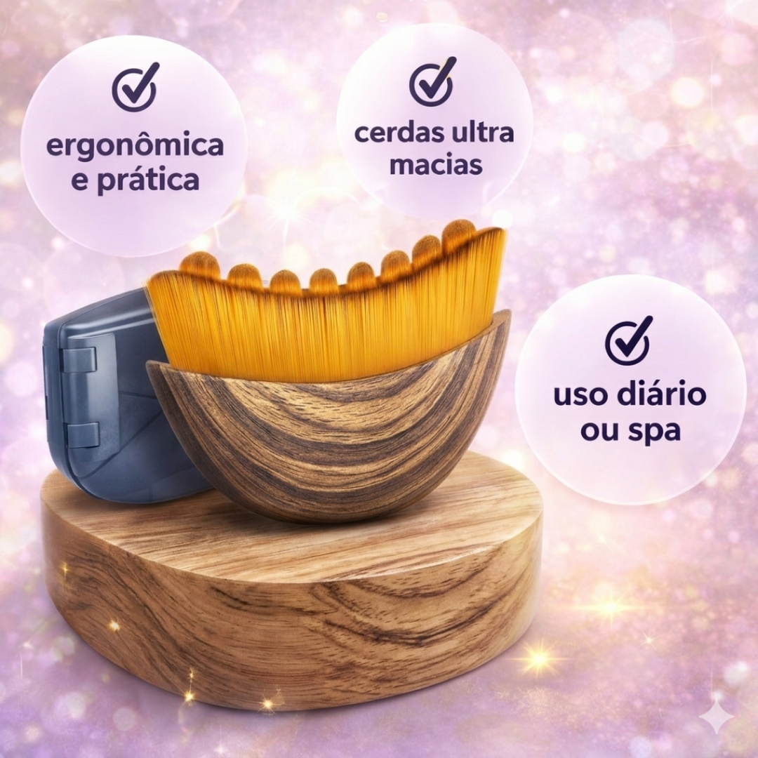 Escova Facial - Drenagem Linfática