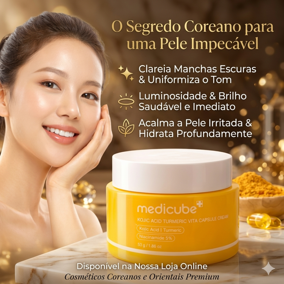 Medicube Kojic Acid Turmeric Vita Capsule Cream