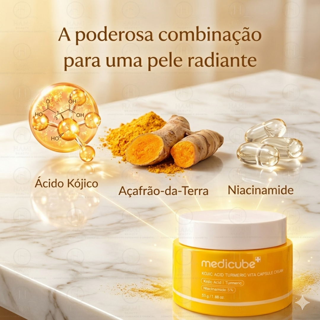 Medicube Kojic Acid Turmeric Vita Capsule Cream