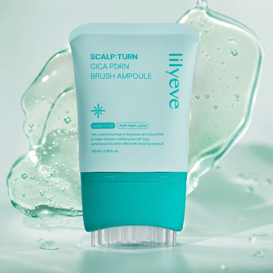 Lilyeve Scalp Turn Cica PDRN Brush - Sérum Capilar
