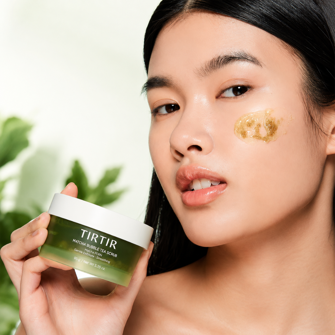 Tirtir Matcha Bubble Tea Scrub - Esfoliante Facial