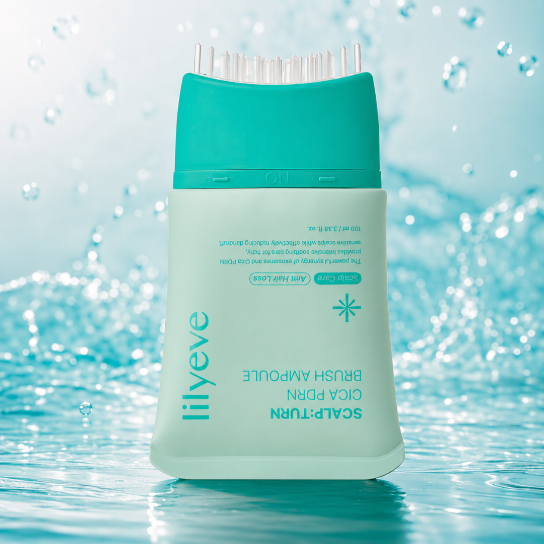 Lilyeve Scalp Turn Cica PDRN Brush - Sérum Capilar