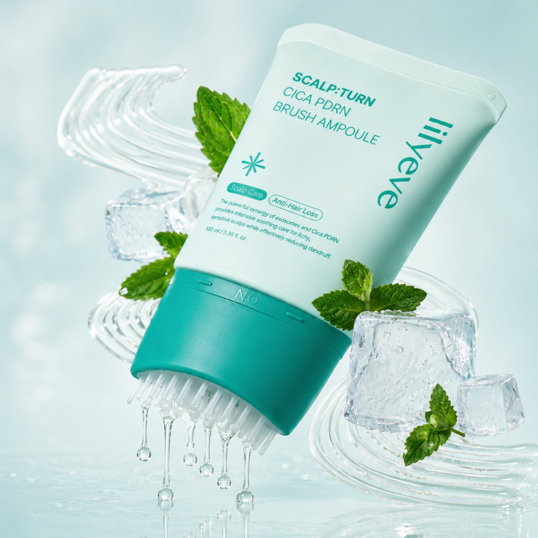 Lilyeve Scalp Turn Cica PDRN Brush - Sérum Capilar