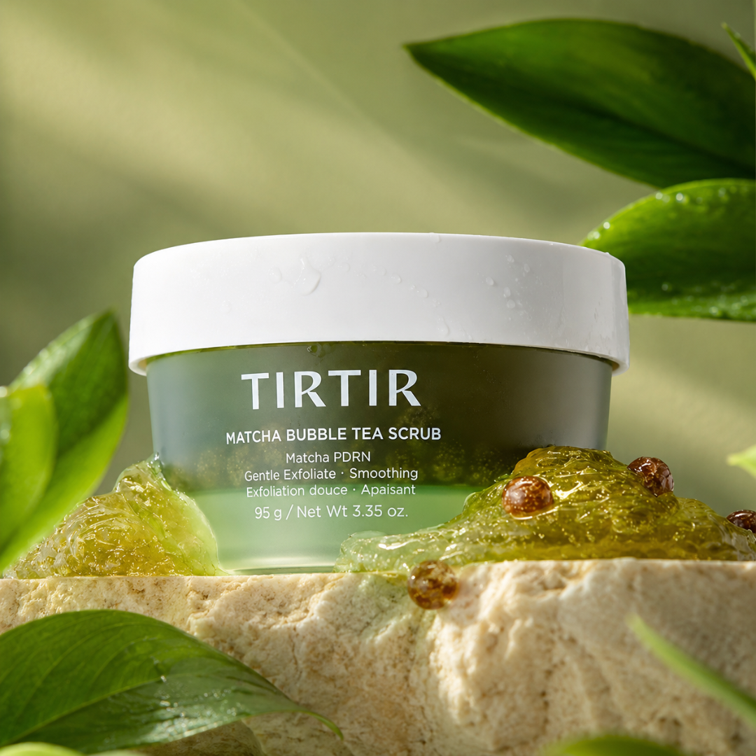 Tirtir Matcha Bubble Tea Scrub - Esfoliante Facial