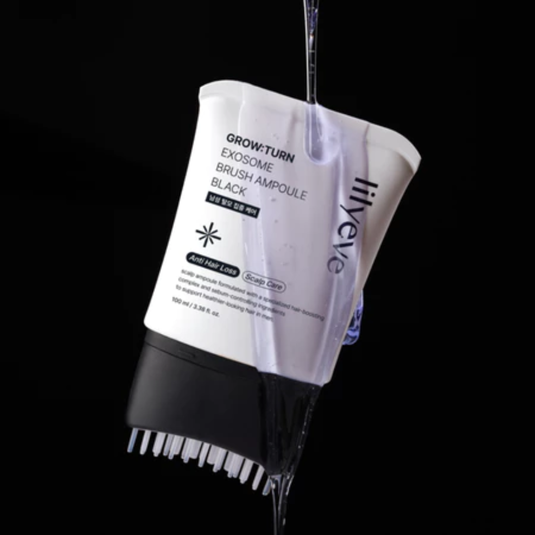 Lilyeve Grow Turn Exosome Brush Ampoule Prime - Sérum Capilar - Tratamento Capilar Masculino